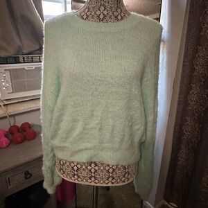 Mint green sweater